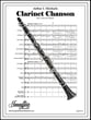 Clarinet Chanson Concert Band sheet music cover